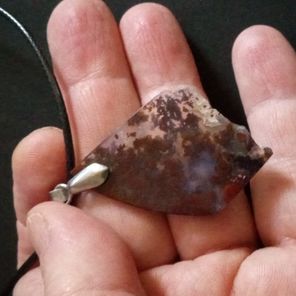 Moss Agate Pendant